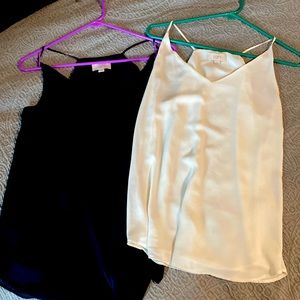 Two for one cami blouses from Loft